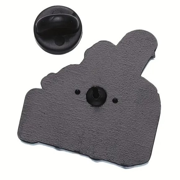 The Simpsons Pin Skeleton X Ray Enamel Tv Cartoon Black Metal Brooch Funny NEW - Picture 3 of 5